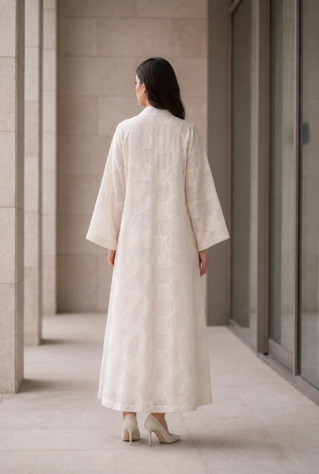NT Collection Organze Kaftan & Elbise Takım