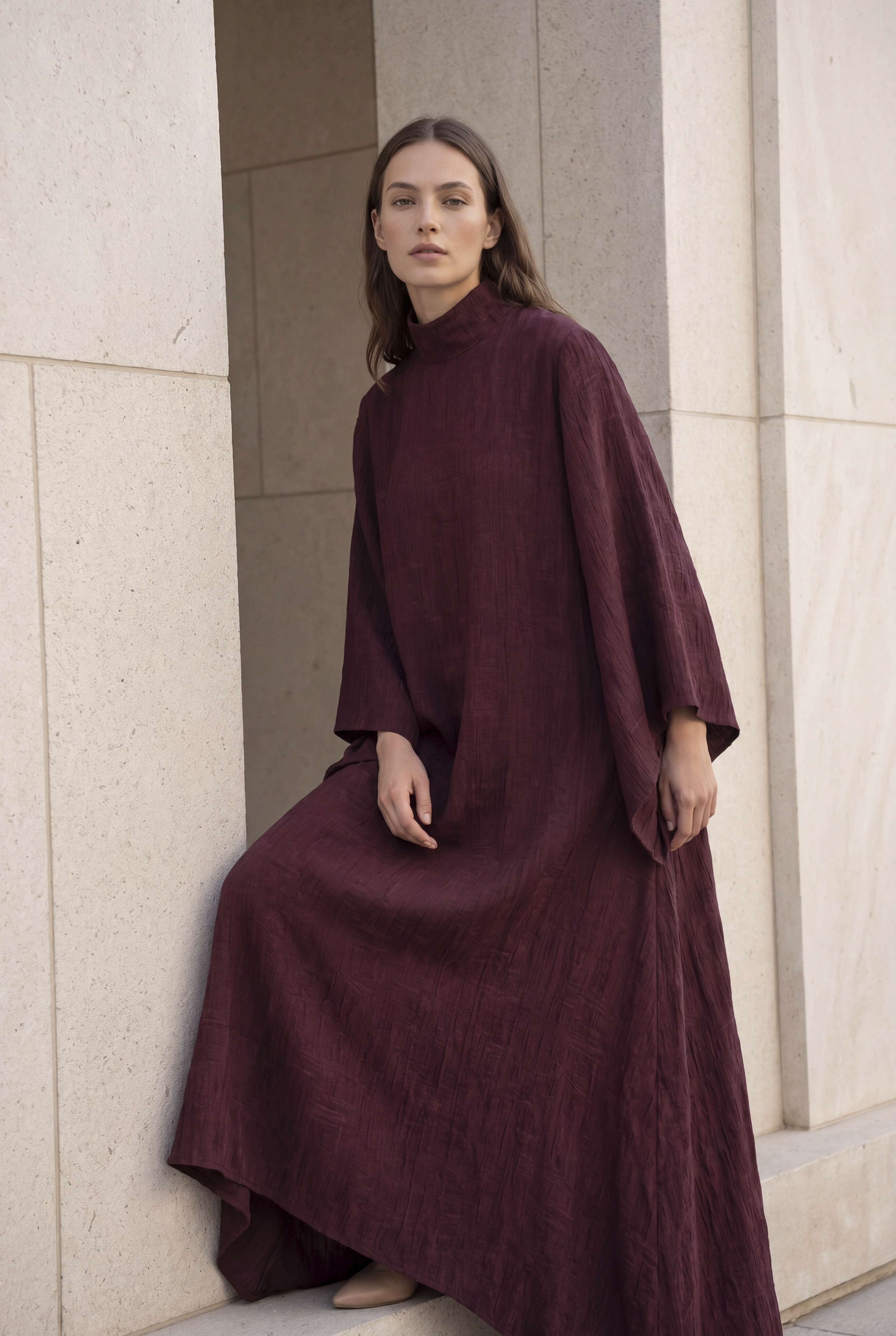 NT Collection Uzun Elbise